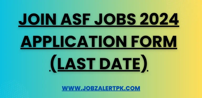 Join ASF Jobs 2024 Application Form (Last Date)