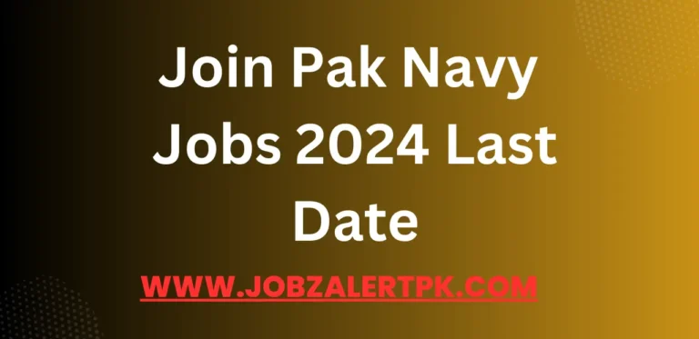 Join Pak Navy Jobs 2024 Last Date