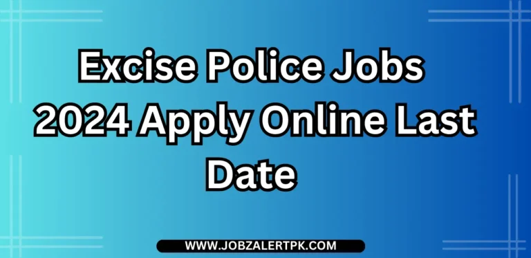 Excise Police Jobs 2024 Apply Online Last Date