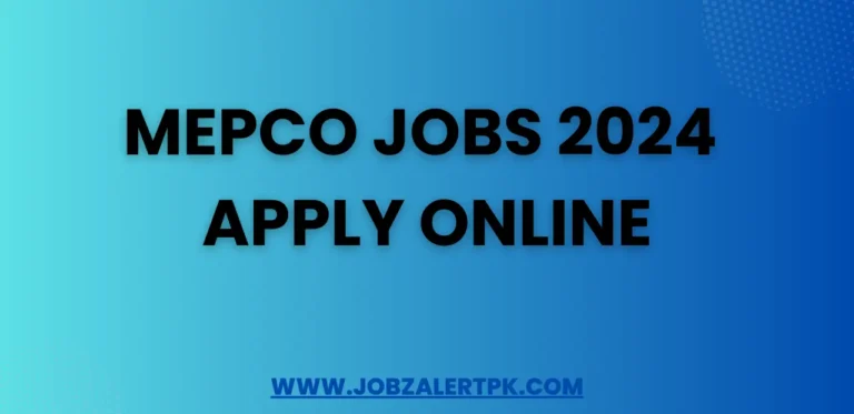 MEPCO Jobs 2024 Apply Online