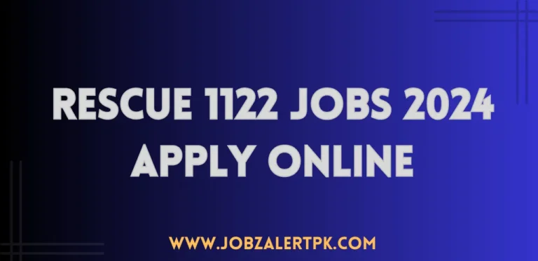 Rescue 1122 Jobs 2024 Apply Online