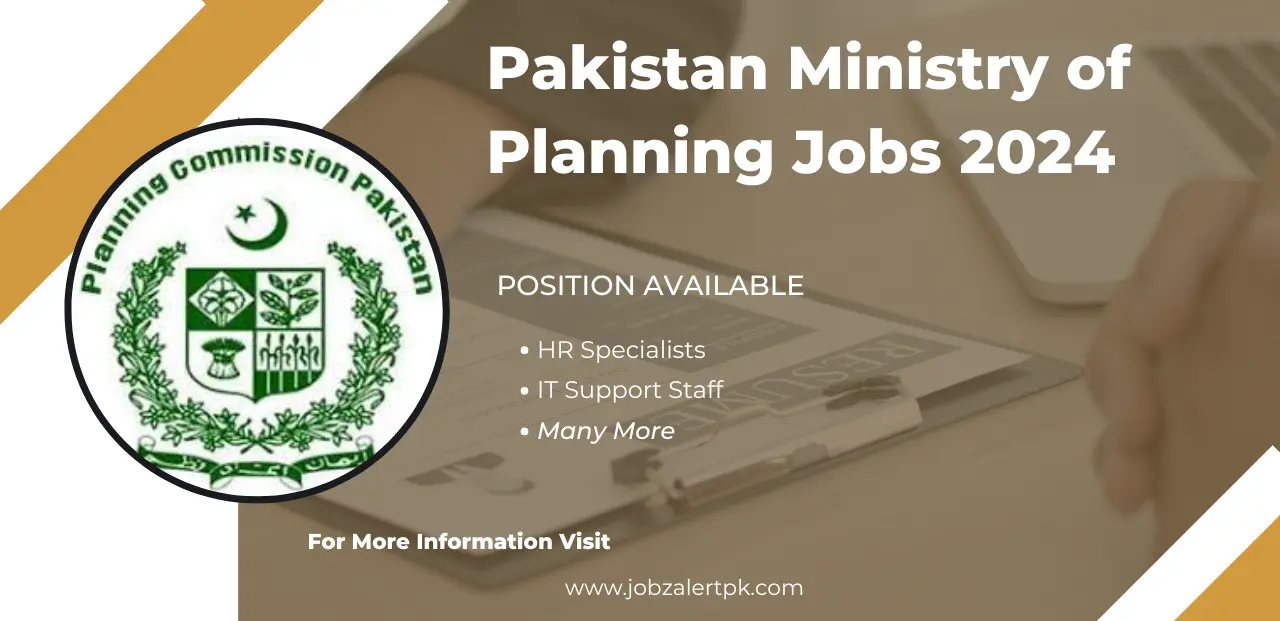 Pakistan Ministry of Planning Jobs November 2024 Advertisement Online Apply