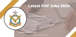 Latest PAF Jobs 2024 Advertisment Online Apply