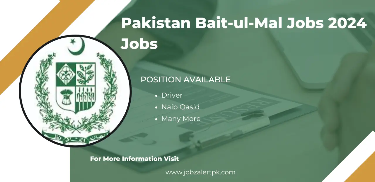 Pakistan Bait-ul-Mal Jobs 2024 Advertisment Apply Online